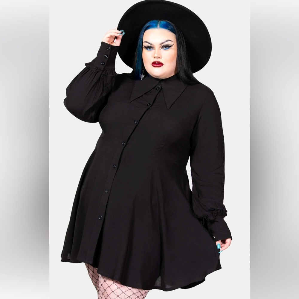 Killstar 🖤 Kimaris Long Sleeve Dress 🖤 3xl